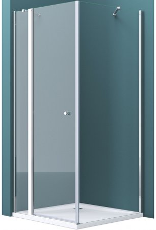 Душевой уголок BelBagno Etna 80х80 ETNA-A-12-80-C-Cr профиль Хром стекло прозрачное 