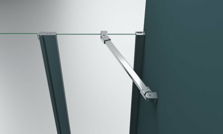 Душевой уголок BelBagno Etna 80х80 ETNA-A-12-80-C-Cr профиль Хром стекло прозрачное 