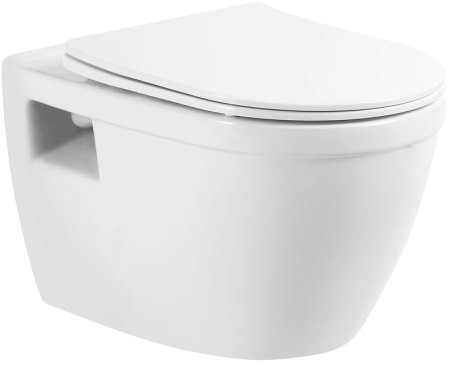 Унитаз BelBagno Loto BB070CHR/SC подвесной с сиденьем Микролифт 