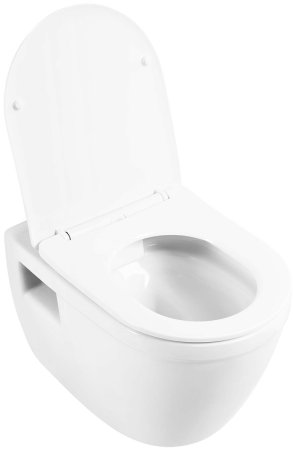 Унитаз BelBagno Loto BB070CHR/SC подвесной с сиденьем Микролифт 