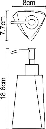 Дозатор WasserKRAFT Ohre K-37799 