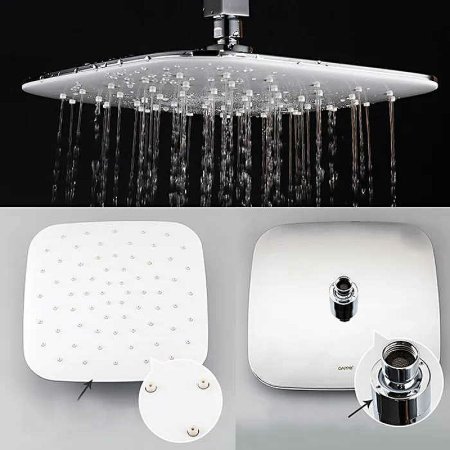 Душевая система Gappo Futura G7117-8 Белый Хром 