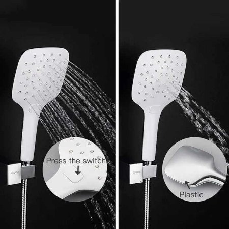 Душевая система Gappo Futura G7117-8 Белый Хром 