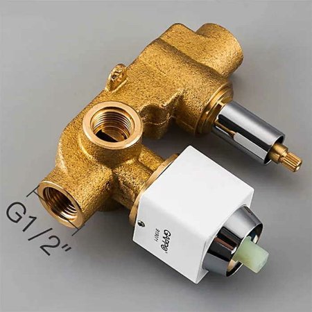 Душевая система Gappo Futura G7117-8 Белый Хром 