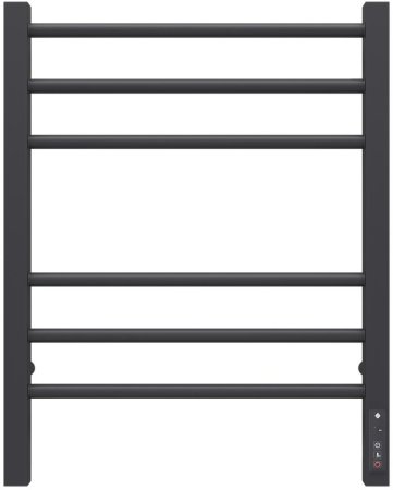 Полотенцесушитель электрический Terminus Сицилия П6 450х60 КС, черный муар 
