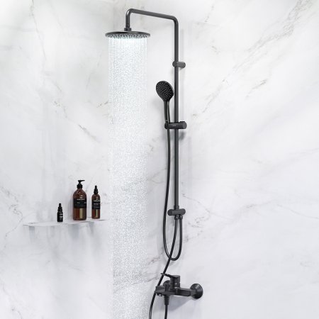 Душевая система AM.PM X-Joy F42885A14 Черная 