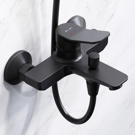Душевая система AM.PM X-Joy F42885A14 Черная 