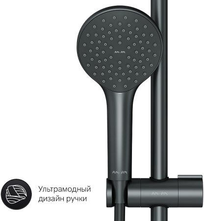 Душевая система AM.PM X-Joy F42885A14 Черная 