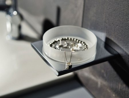 Полка Keuco Edition 400 11549 с чашей для мелочей 