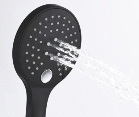 Душевой комплект WasserKRAFT A177471 черный 