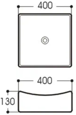 Раковина-чаша Aquatek 40 AQ5516-00 Белая 