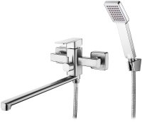 Смеситель для ванны G-Lauf NEB7-A123 универсальный Хром