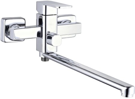 Смеситель для ванны G-Lauf NEB7-A123 универсальный Хром 