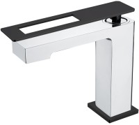 Смеситель для раковины Boheme Q 141-CRB Хром Черный