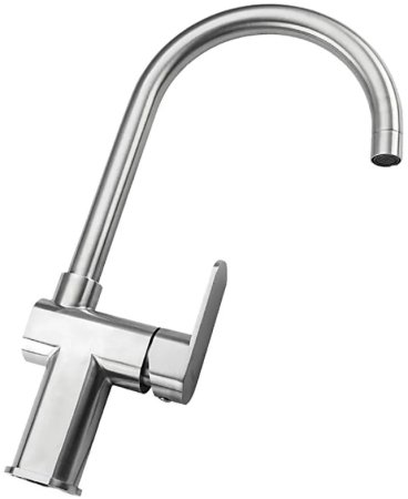 Смеситель для кухни Frap H805 F40805 Нержавеющая сталь 