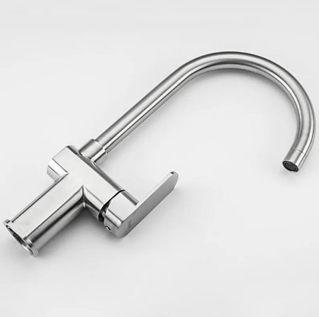 Смеситель для кухни Frap H805 F40805 Нержавеющая сталь 