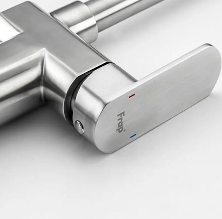 Смеситель для кухни Frap H805 F40805 Нержавеющая сталь 
