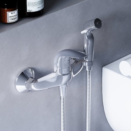 Гигиенический душ со смесителем Damixa Eclipse 318000000 Хром 