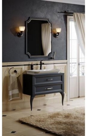 Зеркало Aqwella 5 Stars La Donna 72 LAD0207BLK Черный 