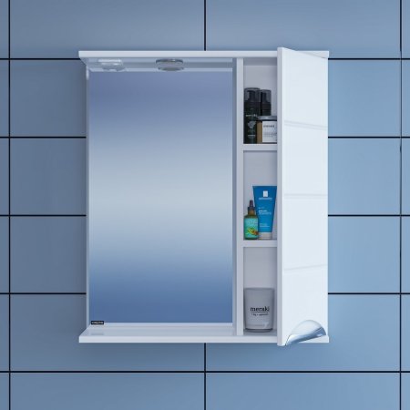 Зеркало-шкаф СаНта Родос 60 правый свет 