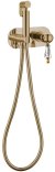 Гигиенический душ со смесителем Boheme Medici 424-SW Бронза 