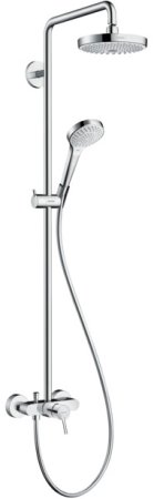 Душевая система Hansgrohe Croma Select S 27255400 Хром Белая 