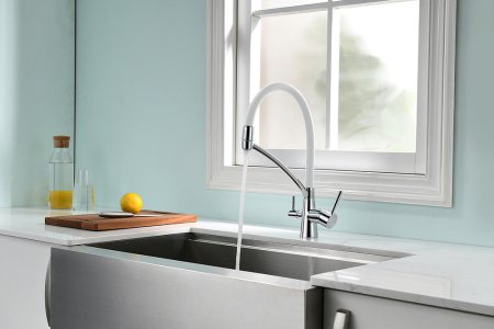 Смеситель Paulmark Siegen Si213111-CRw для кухонной мойки, хром 