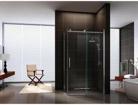 Душевой уголок Berges Gelios 120х90 061019 профиль Хром стекло прозрачное 