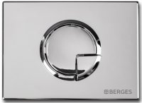 Клавиша смыва Berges Novum R3 040023 Хром Клавиша смыва Berges Novum R3 040023 Хром