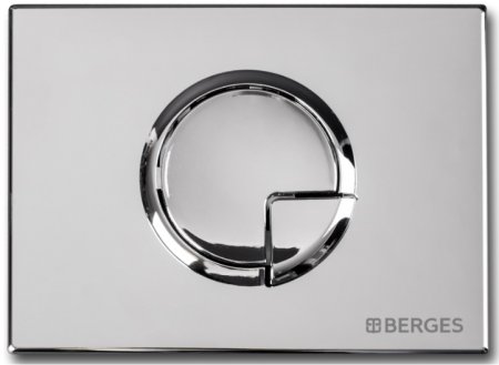 Клавиша смыва Berges Novum R3 040023 Хром 