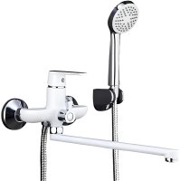 Смеситель для ванны Frap H31 F2231 универсальный Белый Хром