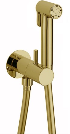 Гигиенический душ со смесителем Cisal Shower CV00797524 Золото 