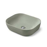 Раковина накладная Vincea VBS-101MG серая матовая Раковина накладная Vincea VBS-101MG серая матовая