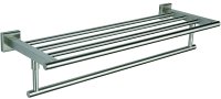 Полка для полотенец Melana MLN-862003 Сатин Хром