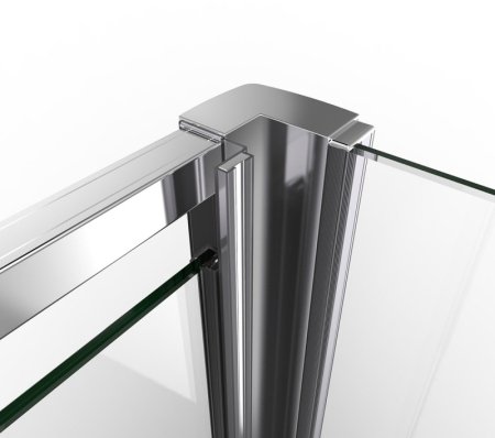 Душевой уголок Vincea Intra 100х90 VSR-1I901090CH профиль Хром стекло шиншилла 