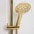 Душевая система WasserKRAFT A171.256.207.PG Золото глянцевое 