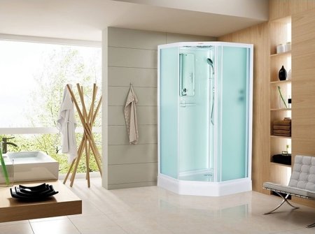 Душевая кабина Esbano Elegancia ESKL90PR c LED 