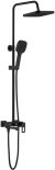 Душевая система Shevanik S8236H, черный 