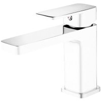 Смеситель для раковина Ganzer GZ12014F Белый / Хром