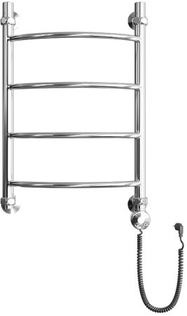 Полотенцесушитель электрический ДВИН R Electro лесенка 60/40, ТЭН справа, хром 