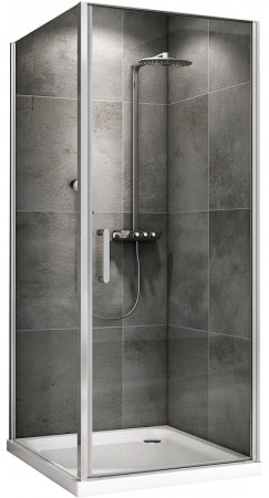 Душевой уголок Abber Sonnenstrand 90x70 AG04090-S70 профиль Хром стекло прозрачное 