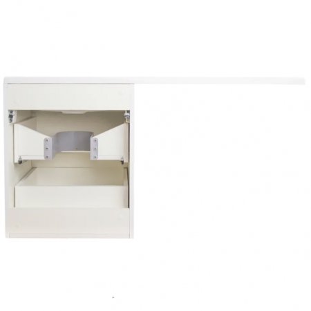 Тумба под раковину Style Line Даллас 110 Люкс Plus подвесная Белая 