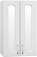 Подвесной шкаф Style Line Эко Стандарт 48 со стеклом Белый глянец