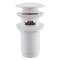 Донный клапан ABBER AF0010W с переливом, белый