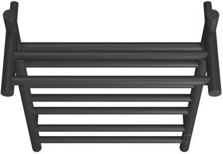 Полотенцесушитель электрический с полочкой (лесенка) Bauedge Stil Shelf DB-0022, 40x80 см 