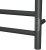 Полотенцесушитель электрический с полочкой (лесенка) Bauedge Stil Shelf DB-0022, 40x80 см 