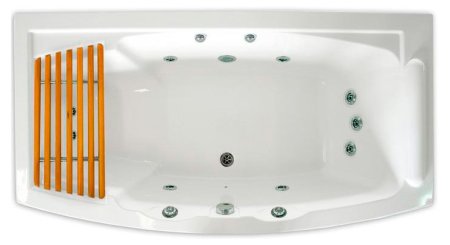 Душевой бокс Radomir Элис 2 левый, стекло прозрачное 