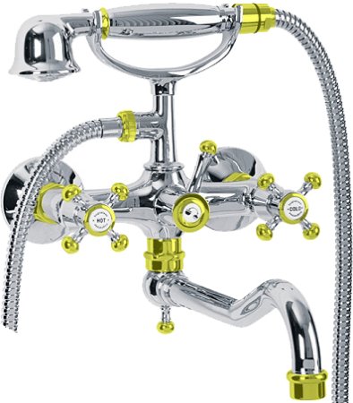 Смеситель Migliore Lady ML.LAD-986.CRDO для ванны с душем 