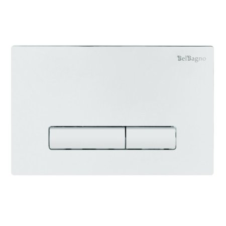Кнопка смыва BelBagno Genova BB018-GV-BIANCO белая 