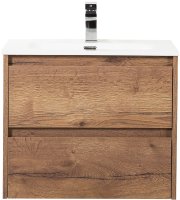 Тумба с раковиной BelBagno KRAFT-700-2C-SO-RT Rovere Tabacco
